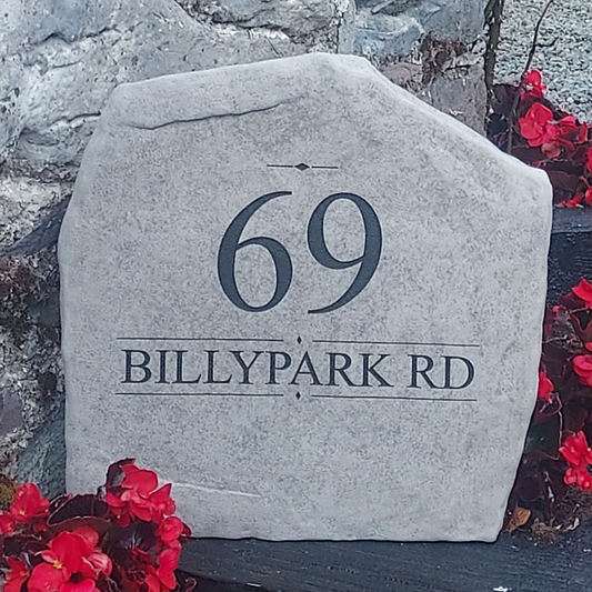 Heritage Address stone