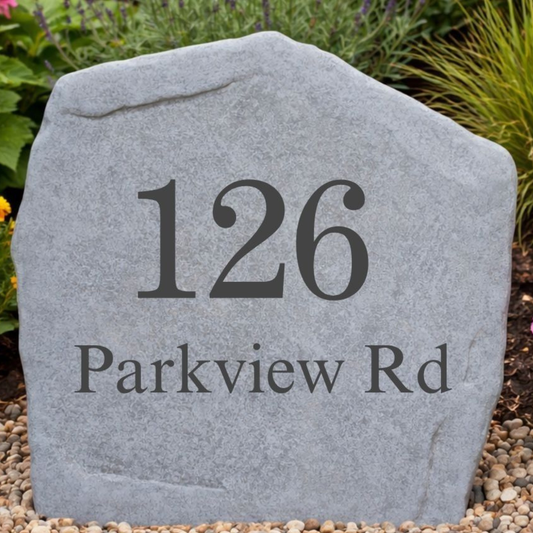 Standard Address stone