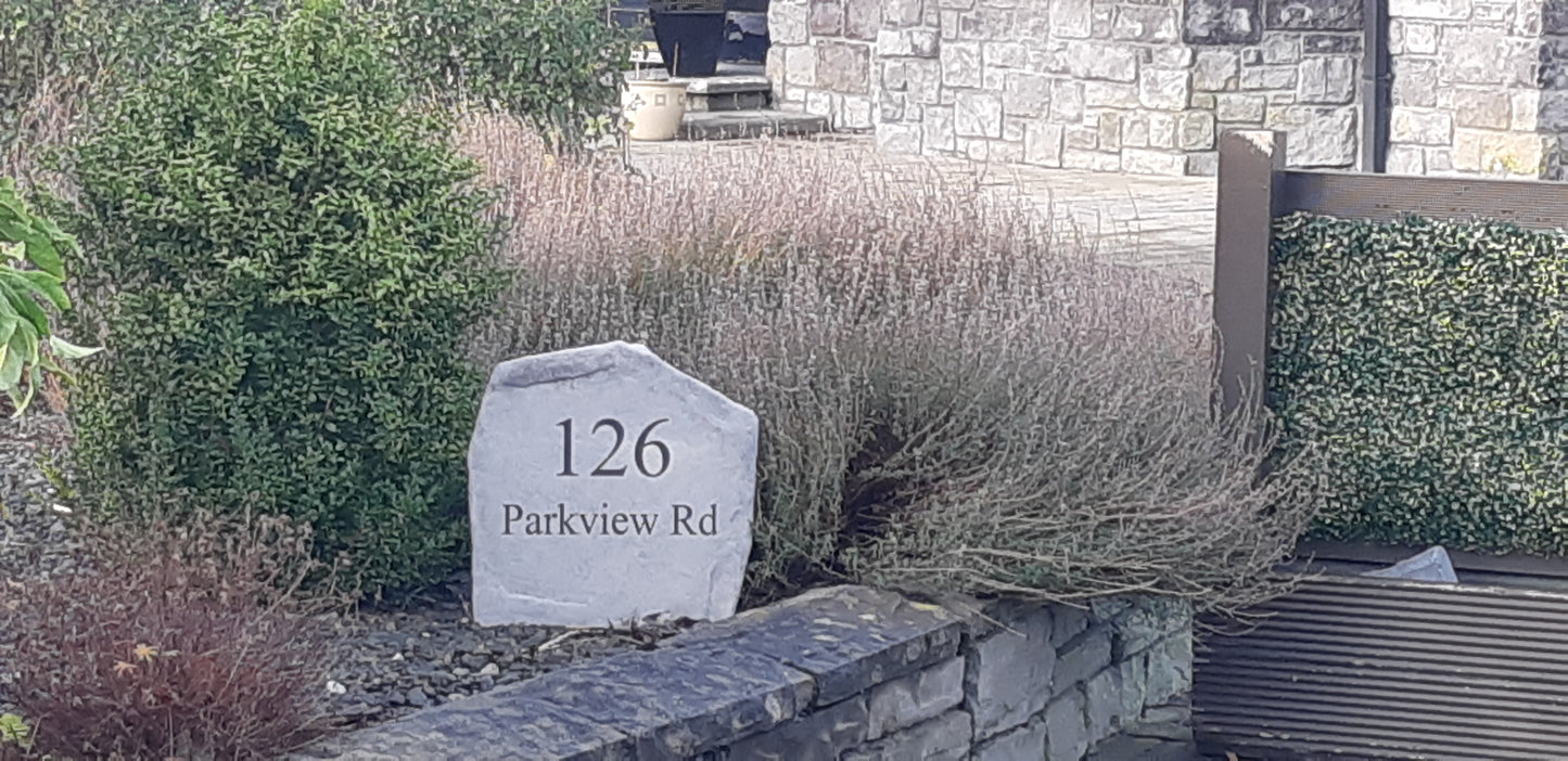 Standard Address stone
