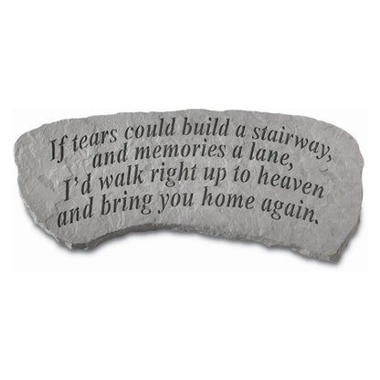 Memorial Bench -"If tears could build  " Remembrance Memorial UK & Ireland