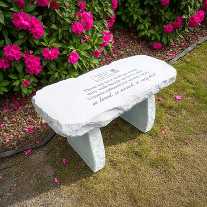 Personalised Engraved Memorial Bench -"Those we Love " Remembrance Memorial UK & Ireland