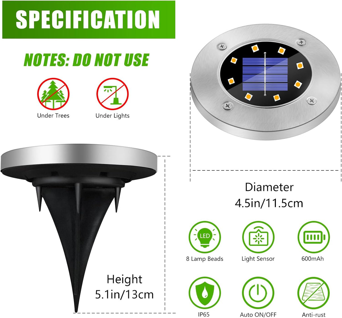 Solar Ground Light