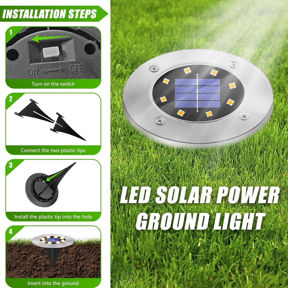 Solar Ground Light
