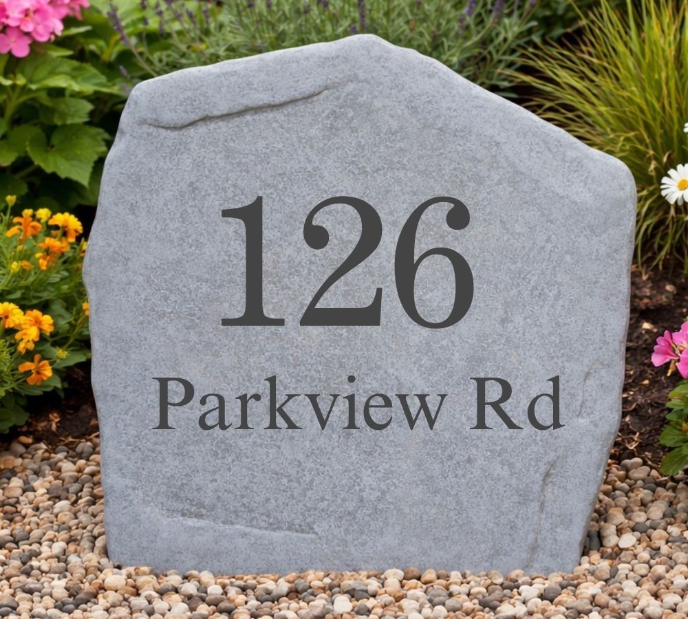 Standard Address stone