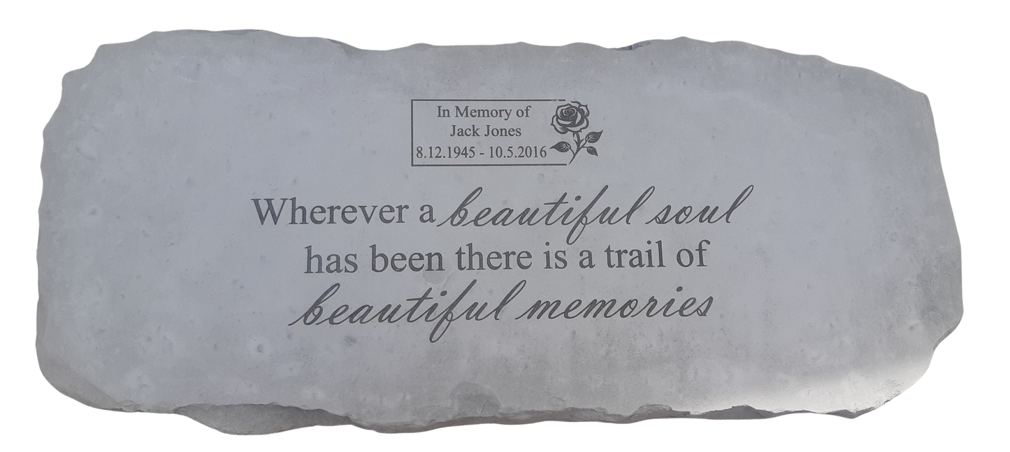 Wherever a beautiful soul-Bench