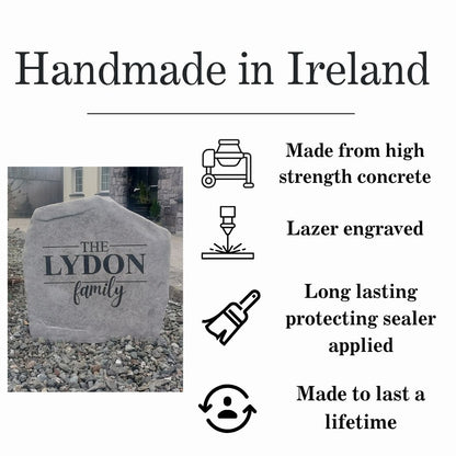 Fancy Monogram Stone
