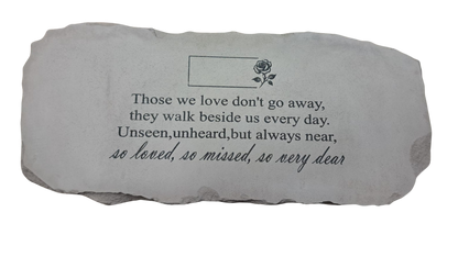 Personalised Engraved Memorial Bench -"Those we Love " Remembrance Memorial UK & Ireland