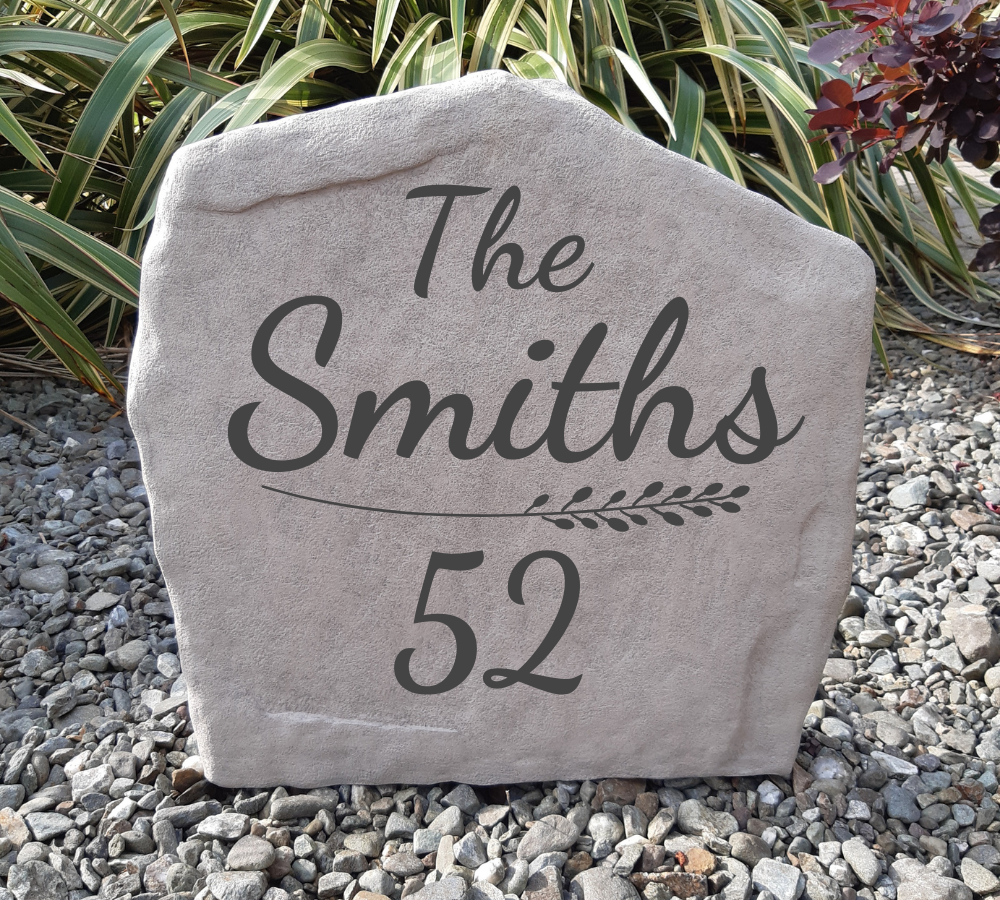 Name and Address stone