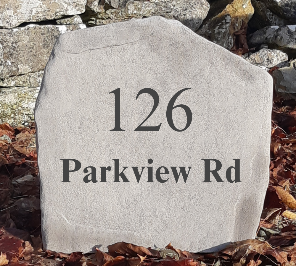 Standard Address stone