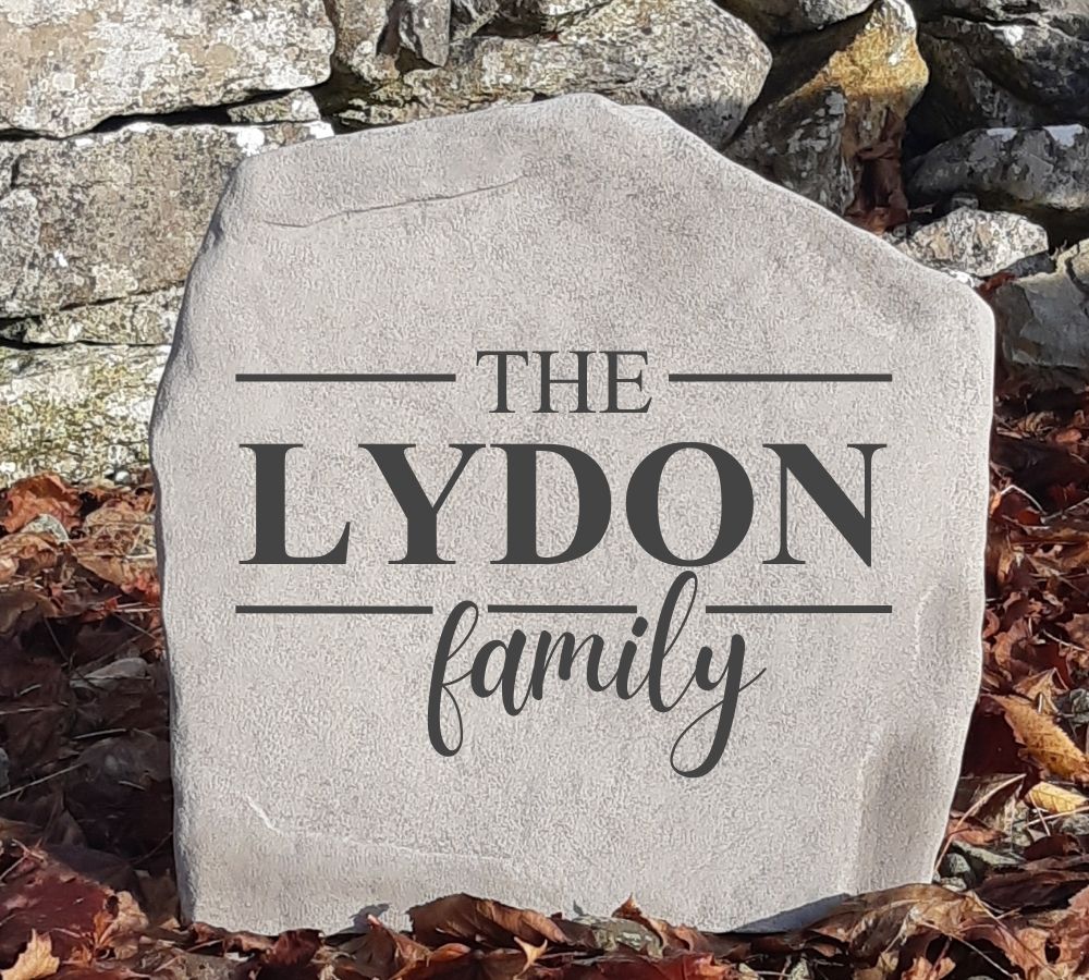Family Name stone