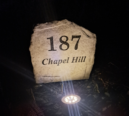 Elegant Address Stone