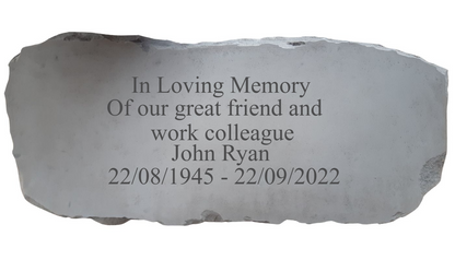 Personalised Engraved -"5 line Custom Decorative Bench " For Any Occasion Memorial UK & Ireland