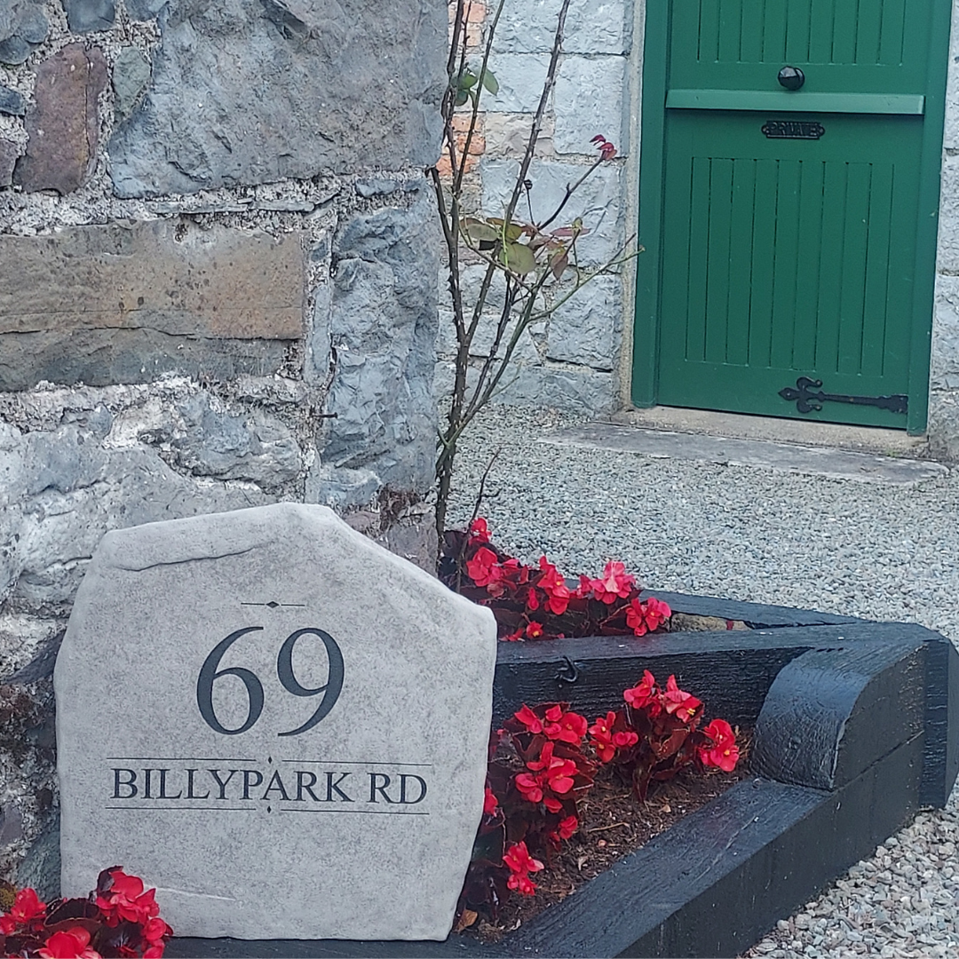 Heritage Address stone