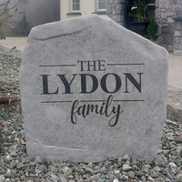 Family Name stone