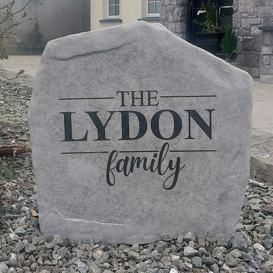 Family Name stone