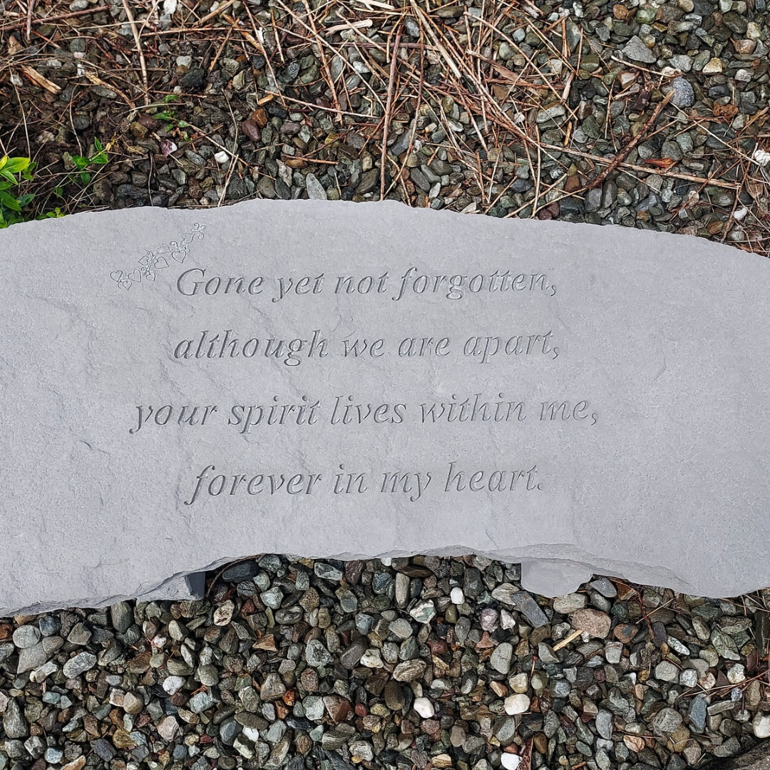 Memorial Bench -"Gone yet not forgotten " Remembrance Memorial UK & Ireland